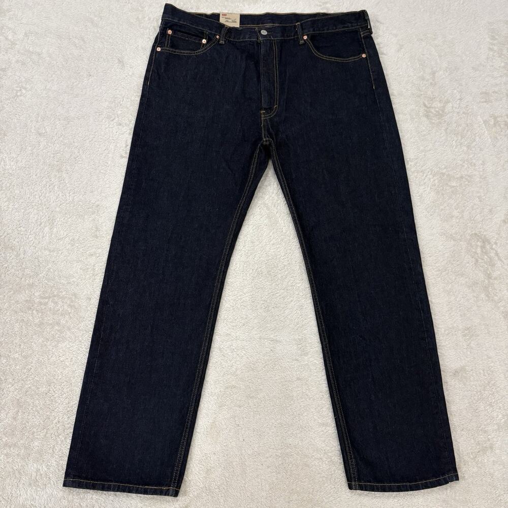 Levi’s 505 Dark Wash Straight Leg Jeans Men’s 42x32 NWT